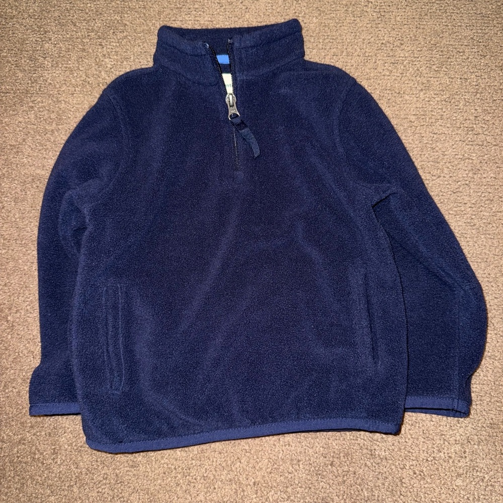 Toddler Boys Navy Blue Sweater